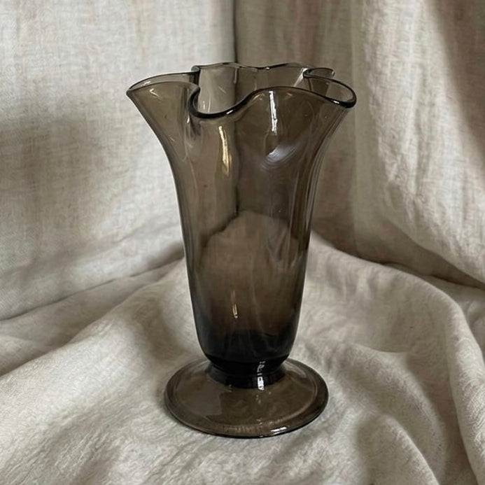 Vintage Hand Blown Glass Bud Vase