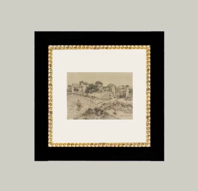 Tuscan Village Framed art