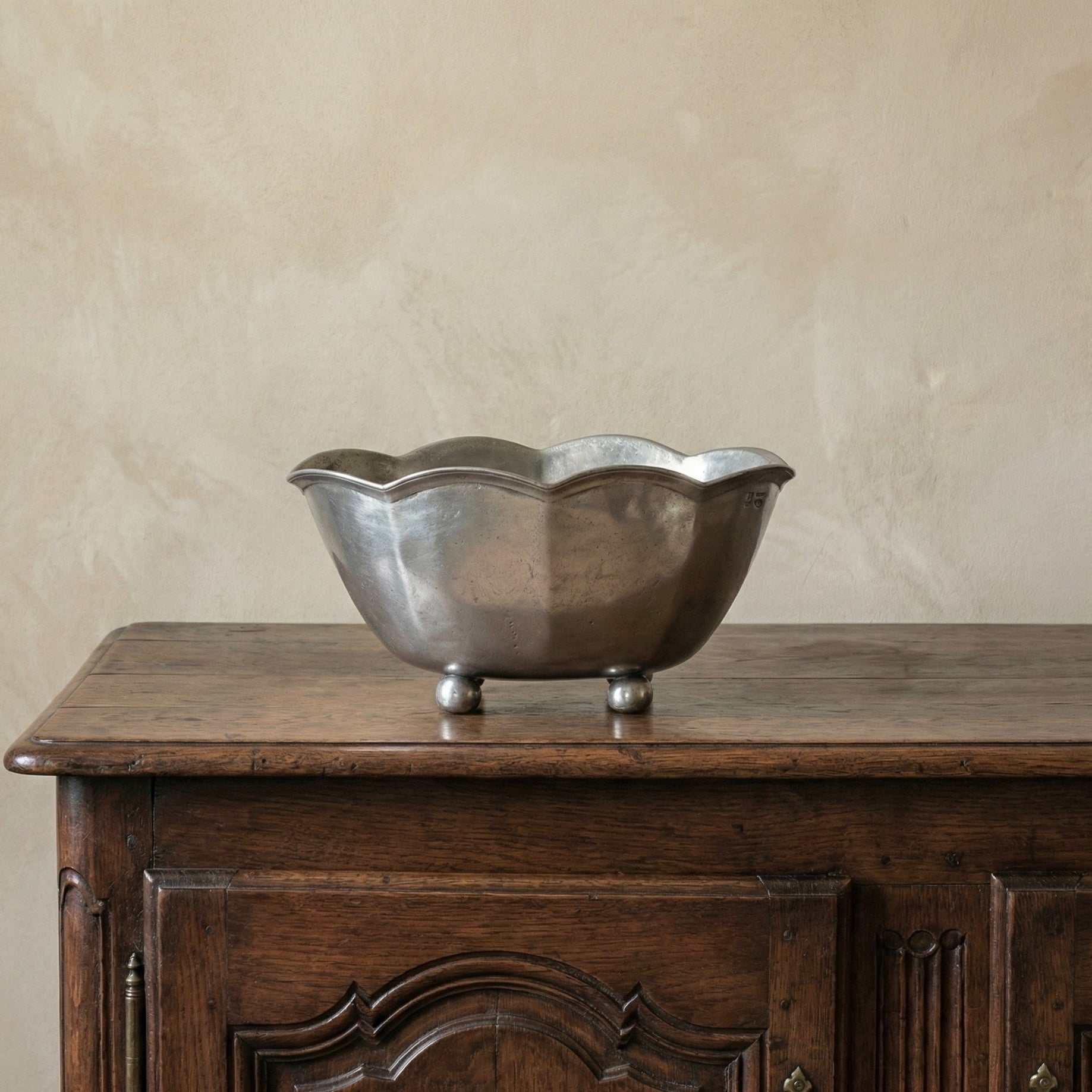 Vintage Scalloped Bowl