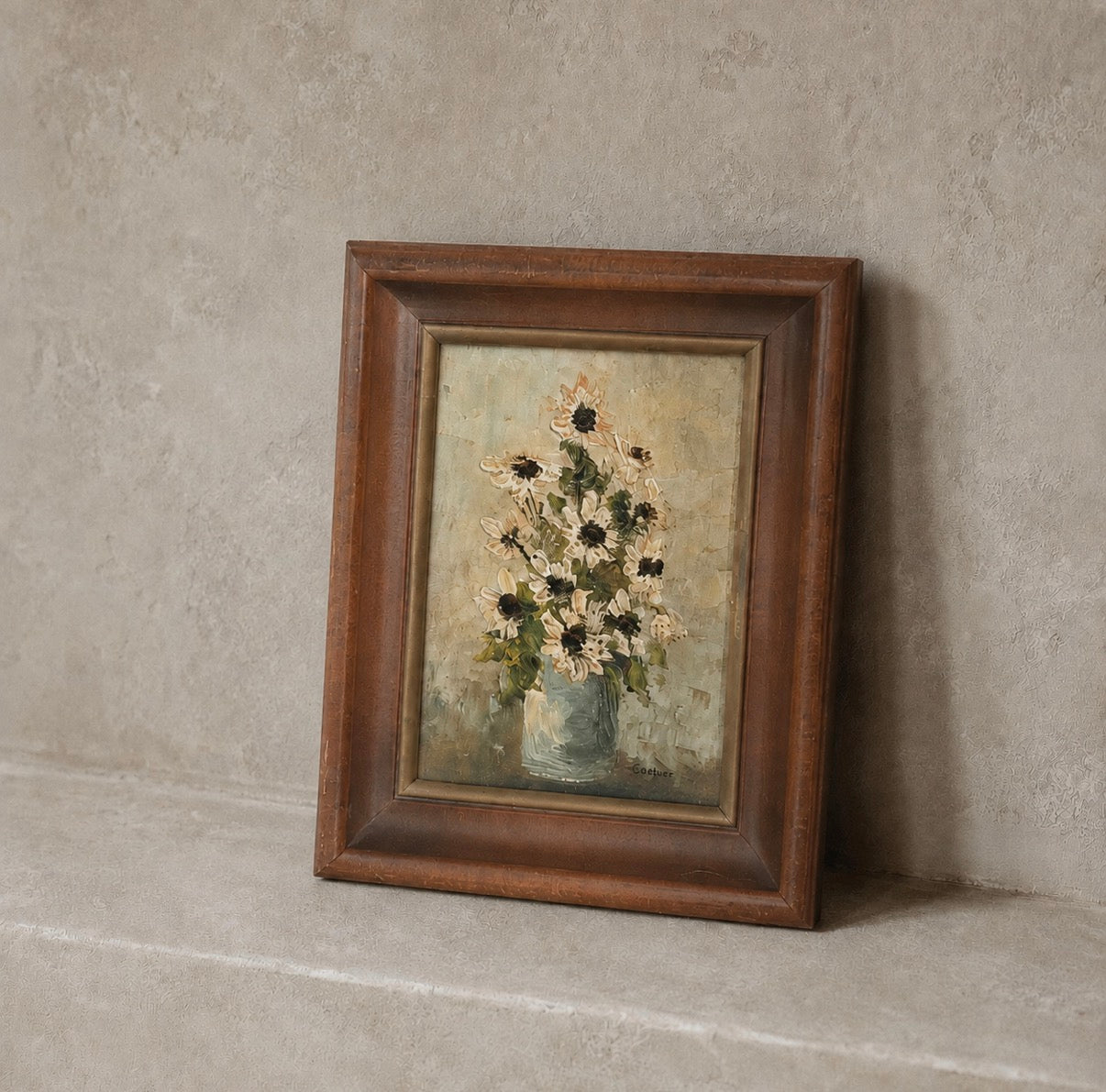 Vintage Floral Oil Painting no.1