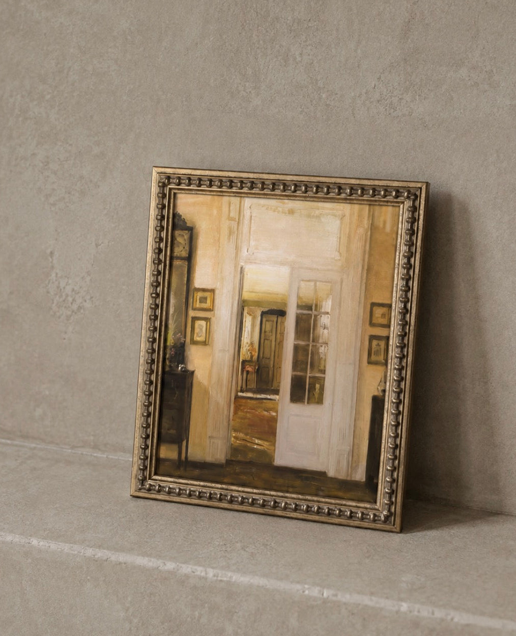 Vintage style house interior painting no.1