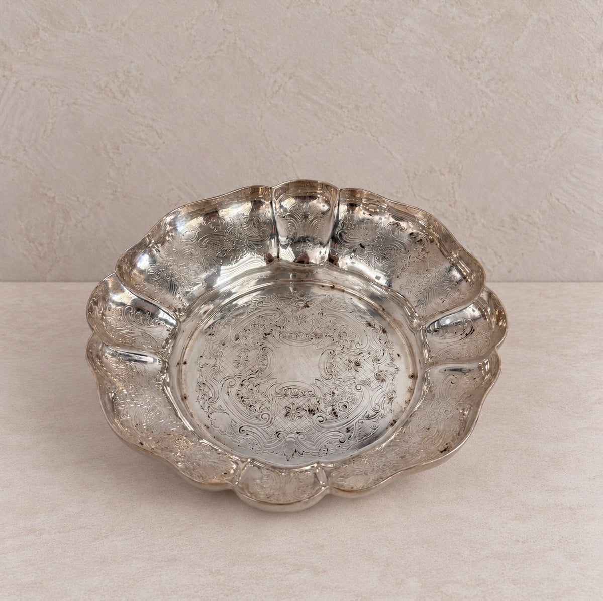 Vintage Barker Ellis Silver-Plated Bonbon Dish