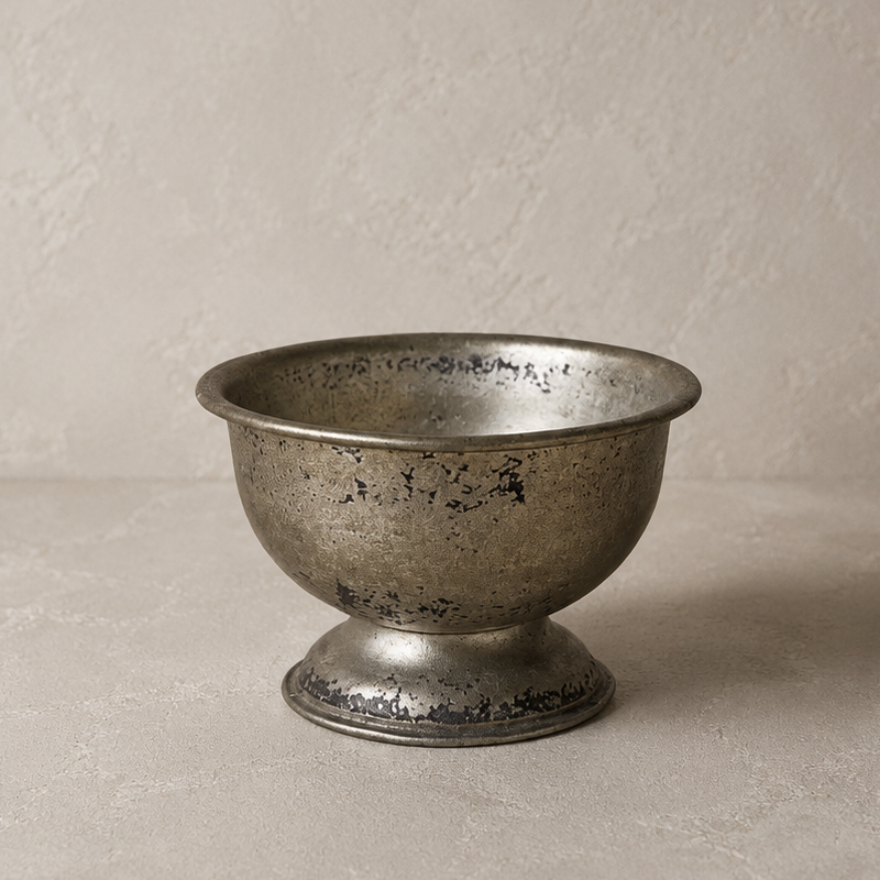 Antique Silver Plated Trinket Bowl