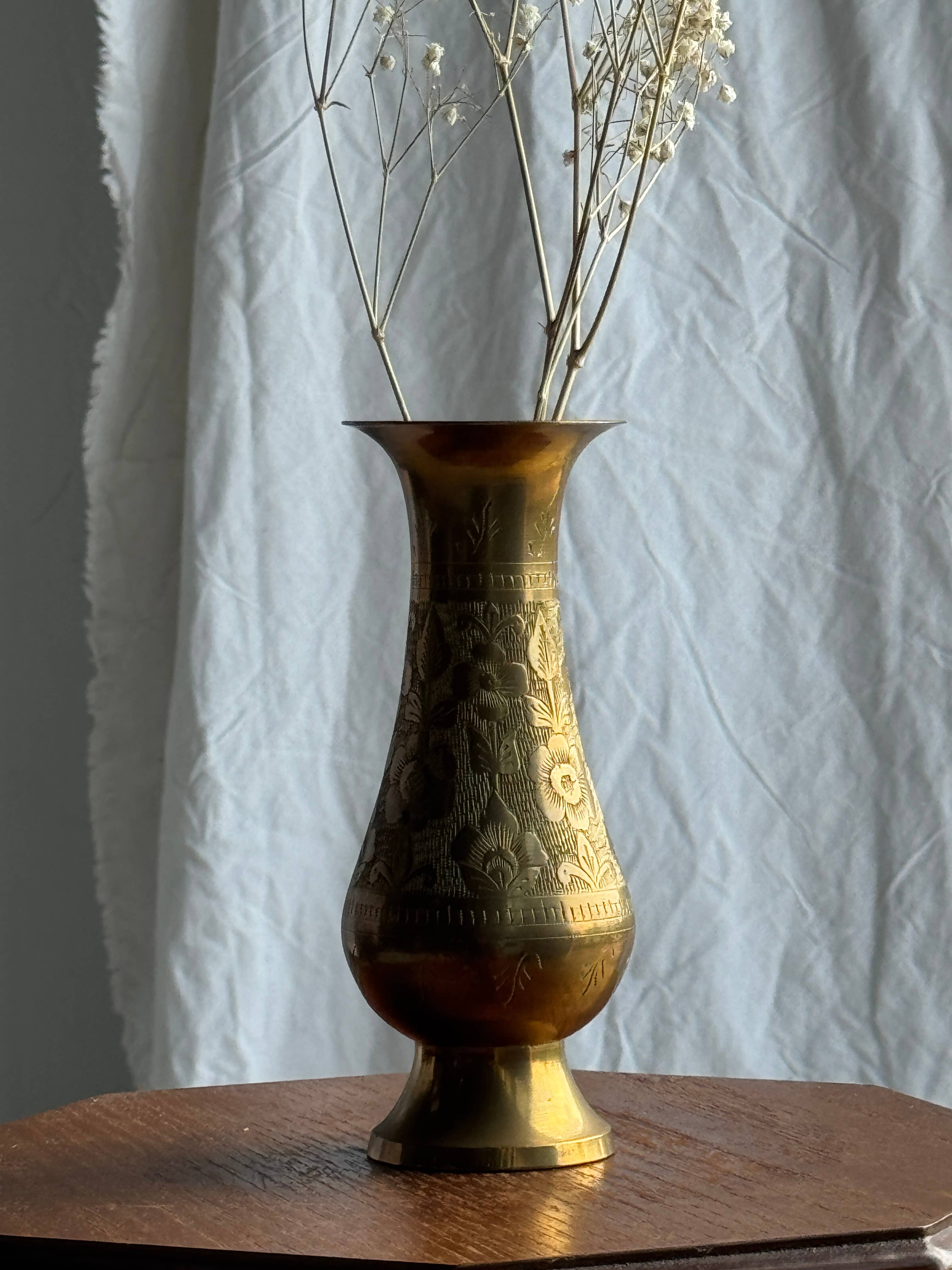Found Brass Vase
