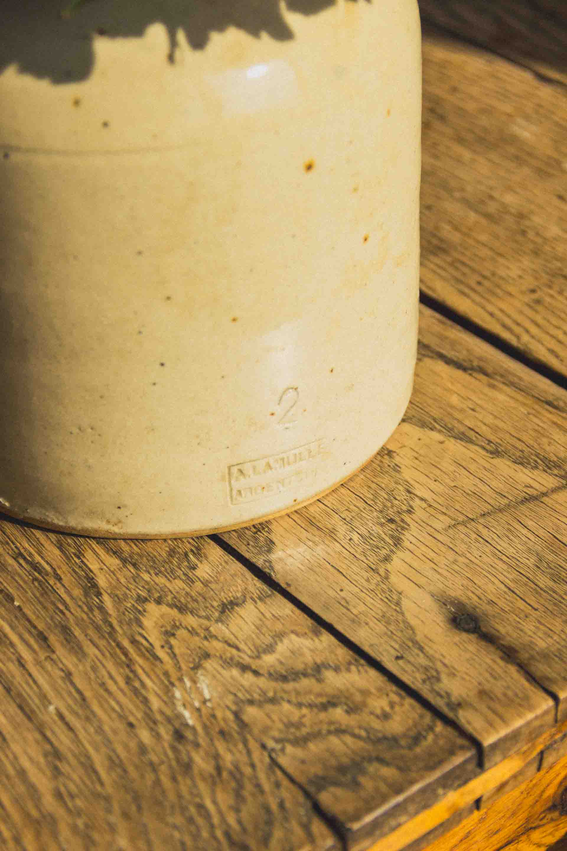 Mustard pot