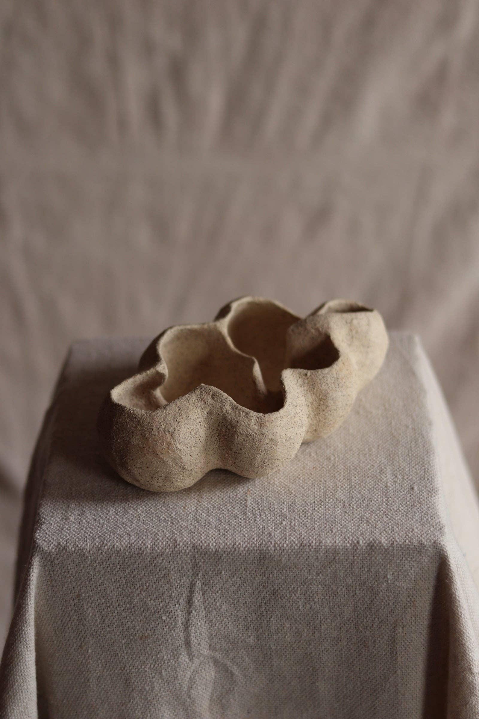 Gathered Earth Sculptural Dish no.1