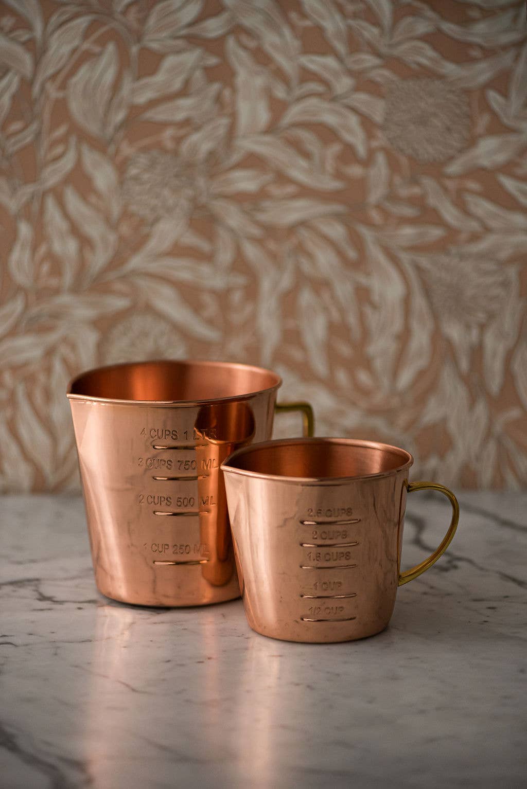 Copper Liquid Measuring Cup