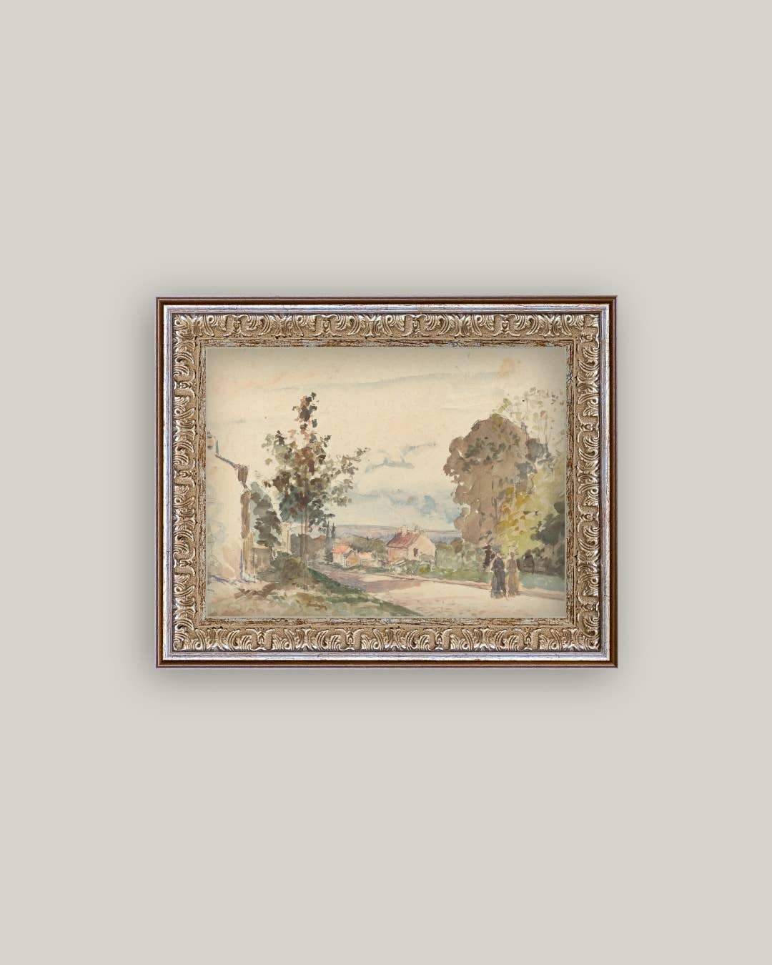 The Road From Versailles Framed Art