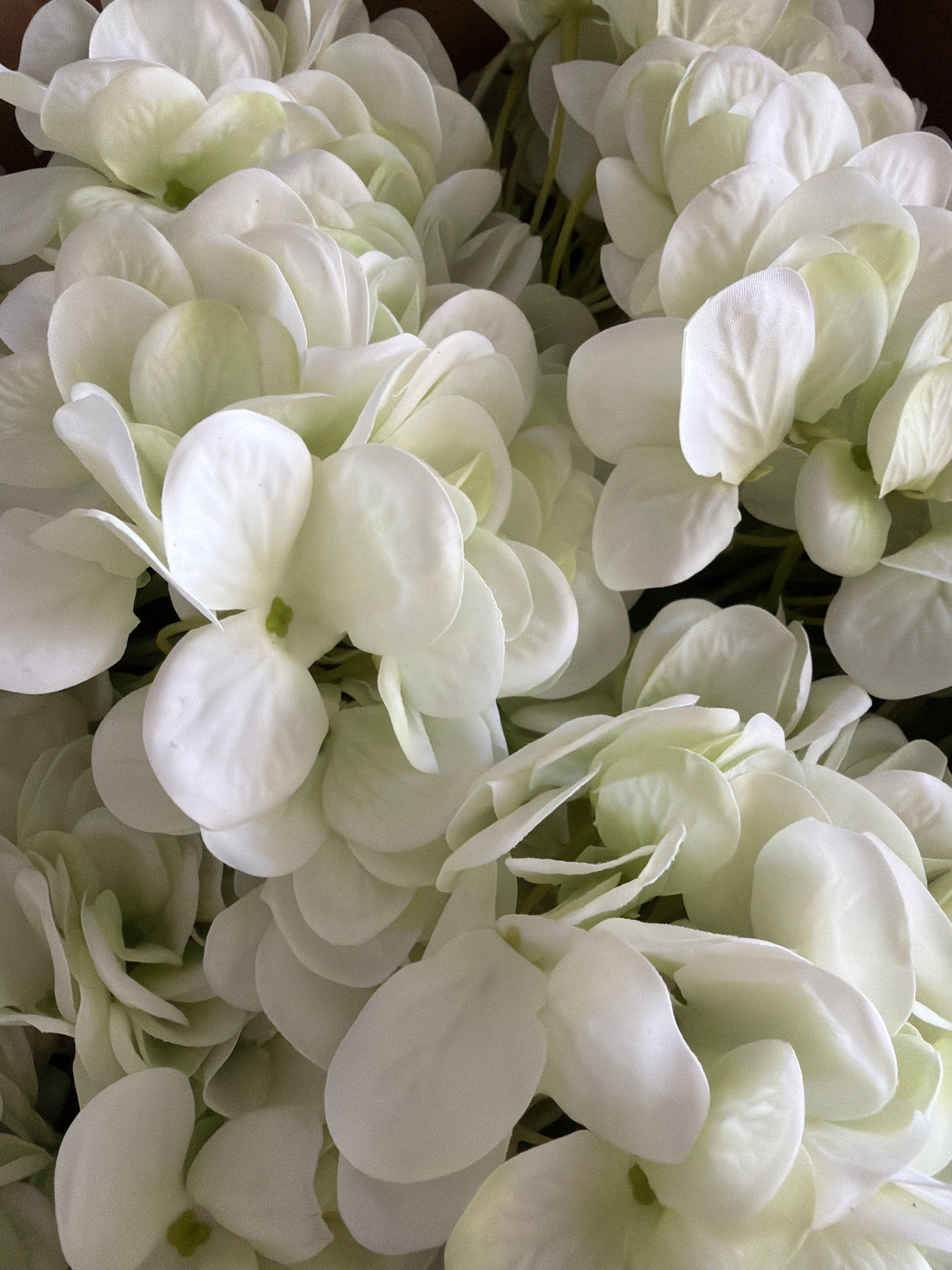 Faux Hydrangea Single Stem