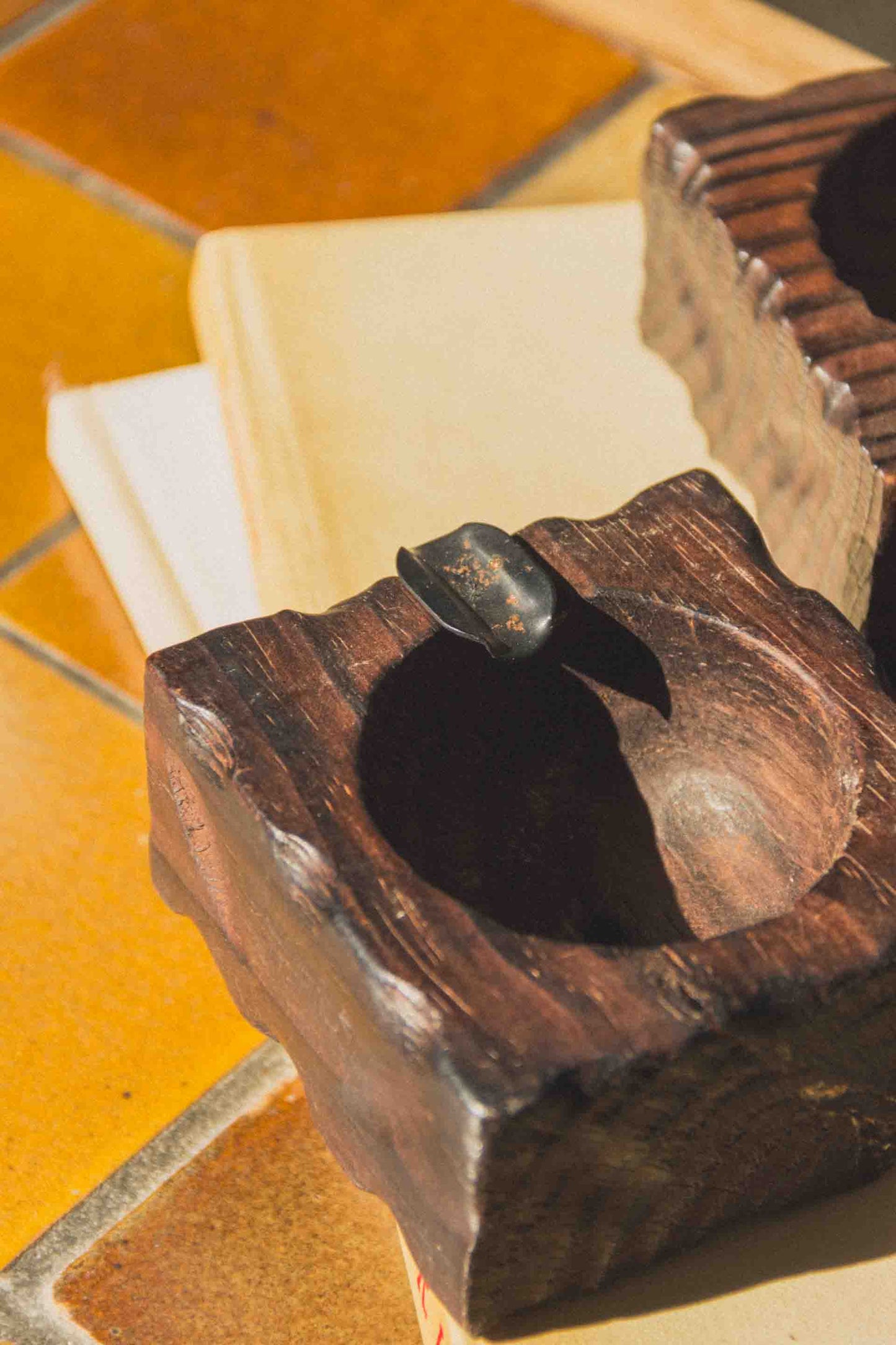 French Brutalist Ashtray