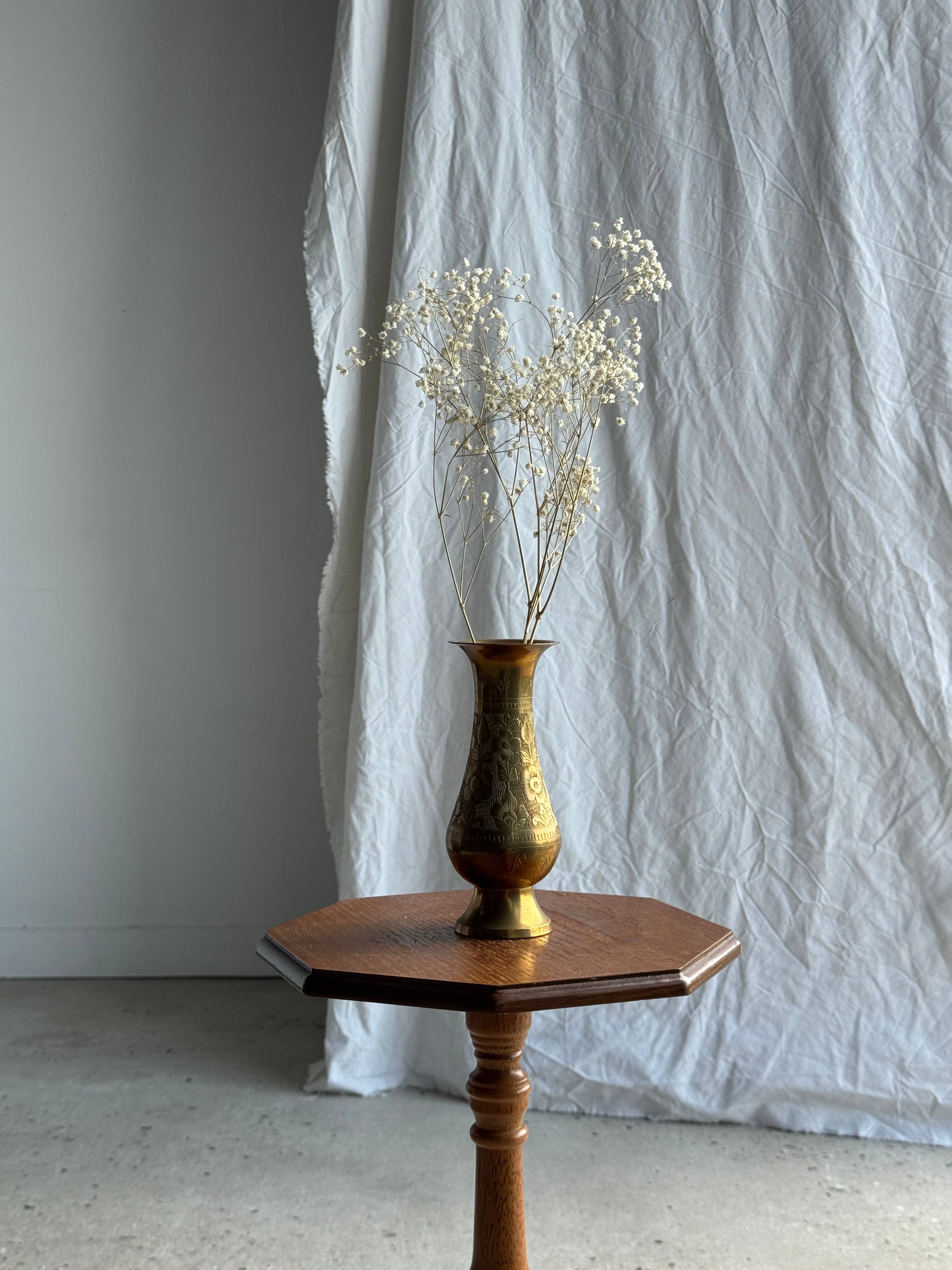 Found Brass Vase