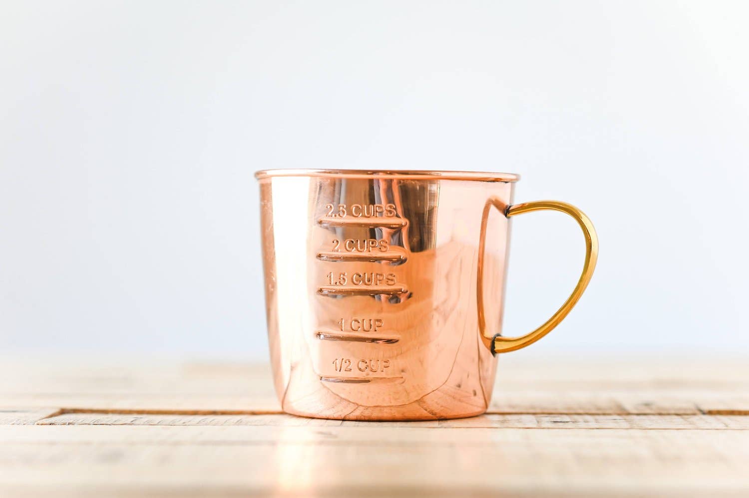 Copper Liquid Measuring Cup