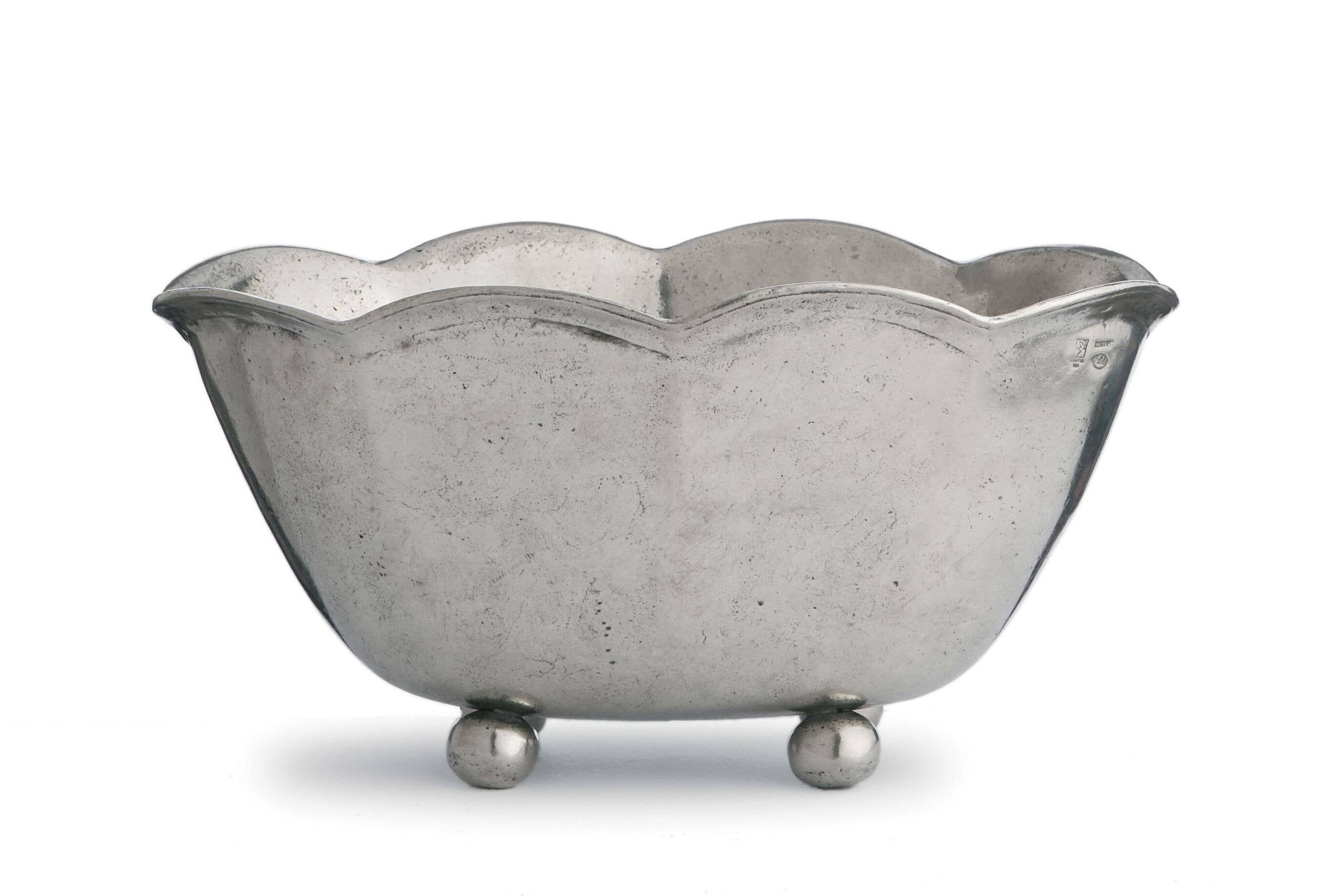 Vintage Scalloped Bowl