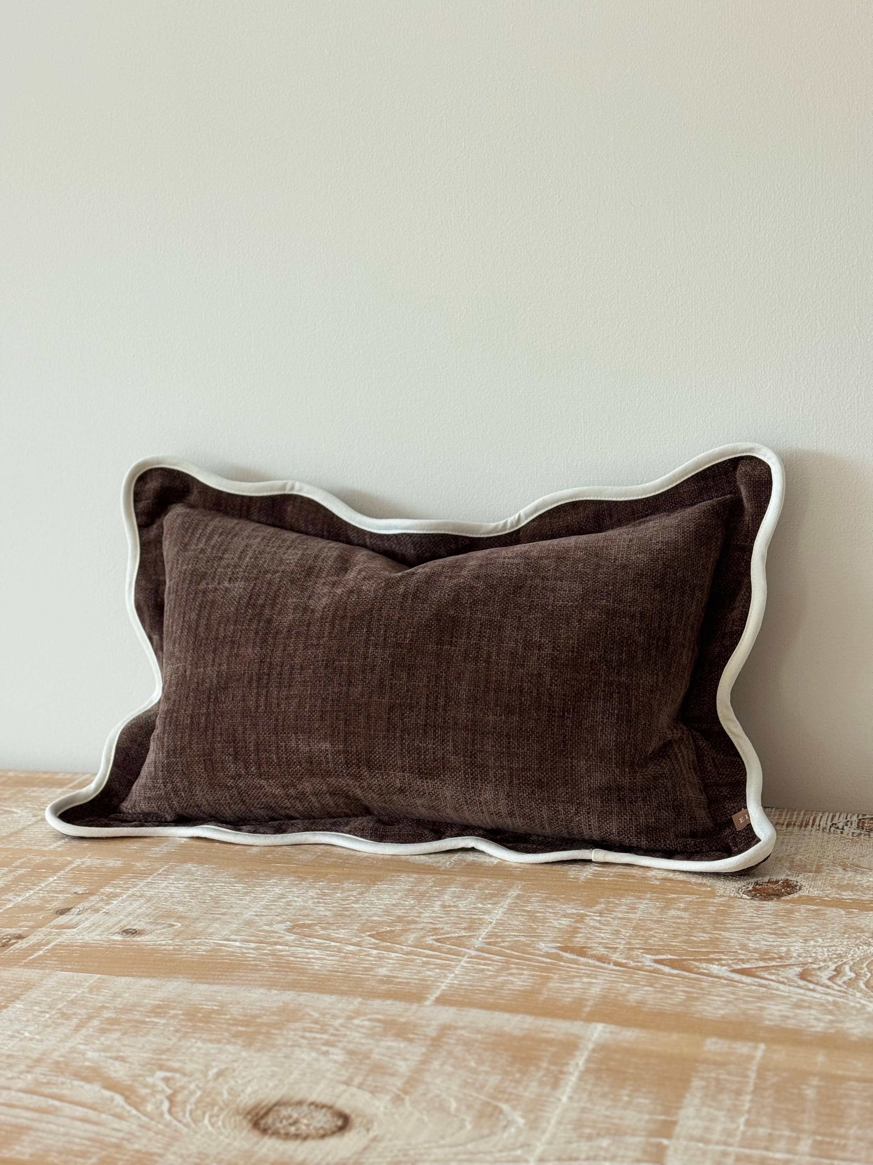 Chloe Scalloped Edge Cushion Cover