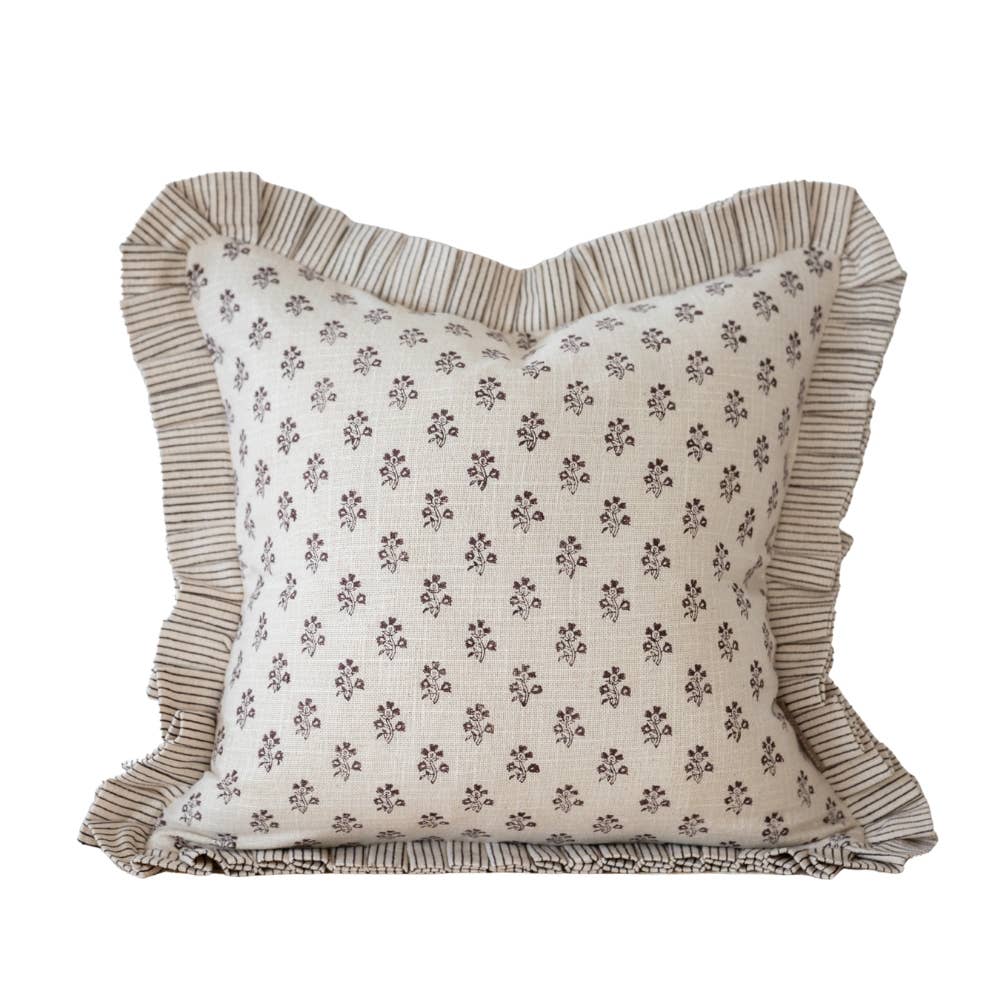Lily Ruffle Edge Cushion Cover