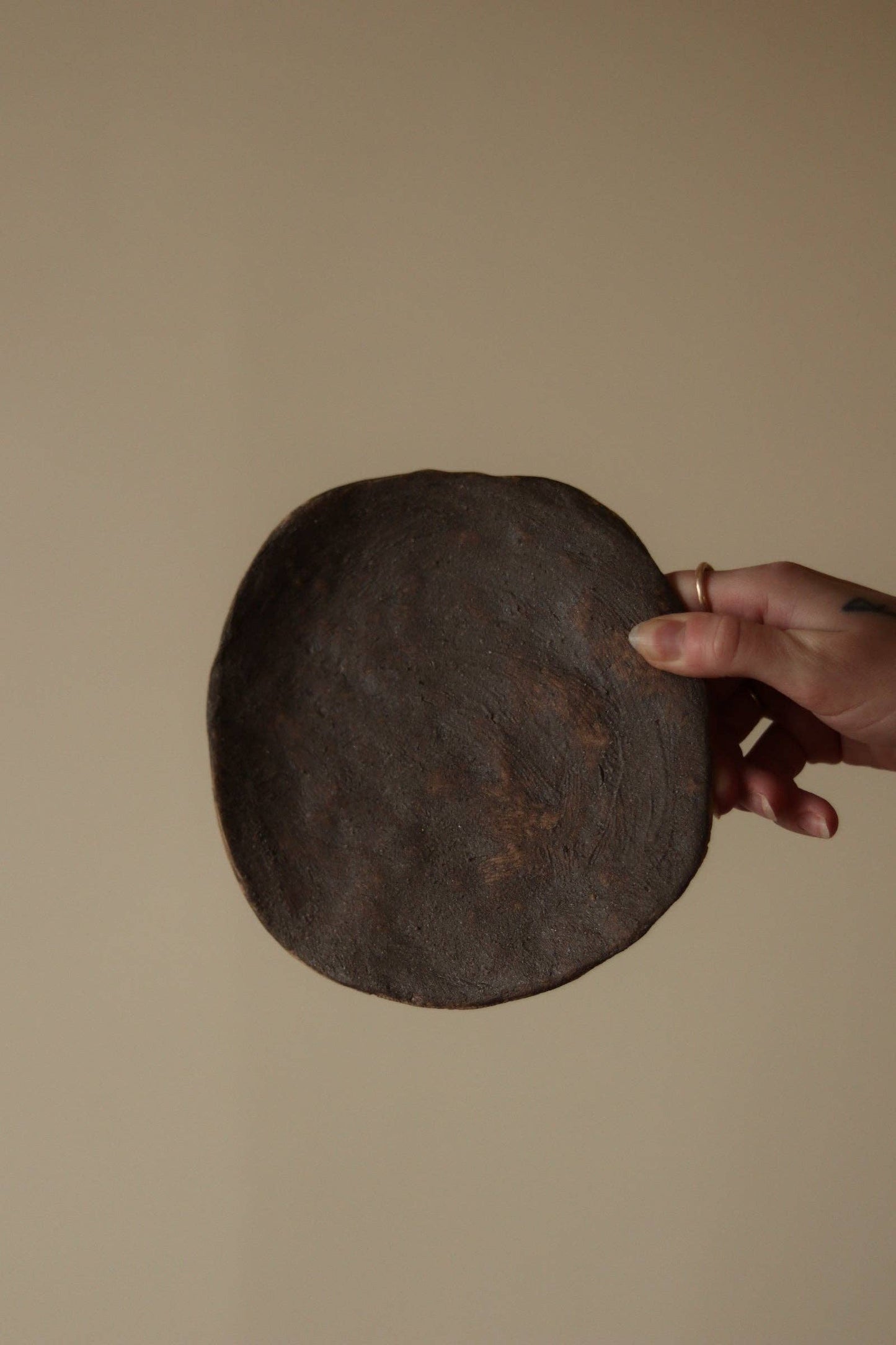 Medium Gathered Earth Dish