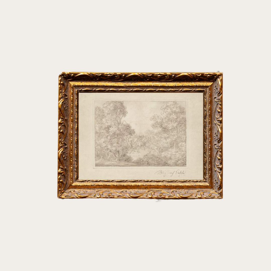 Monteverde Sketch Framed Art
