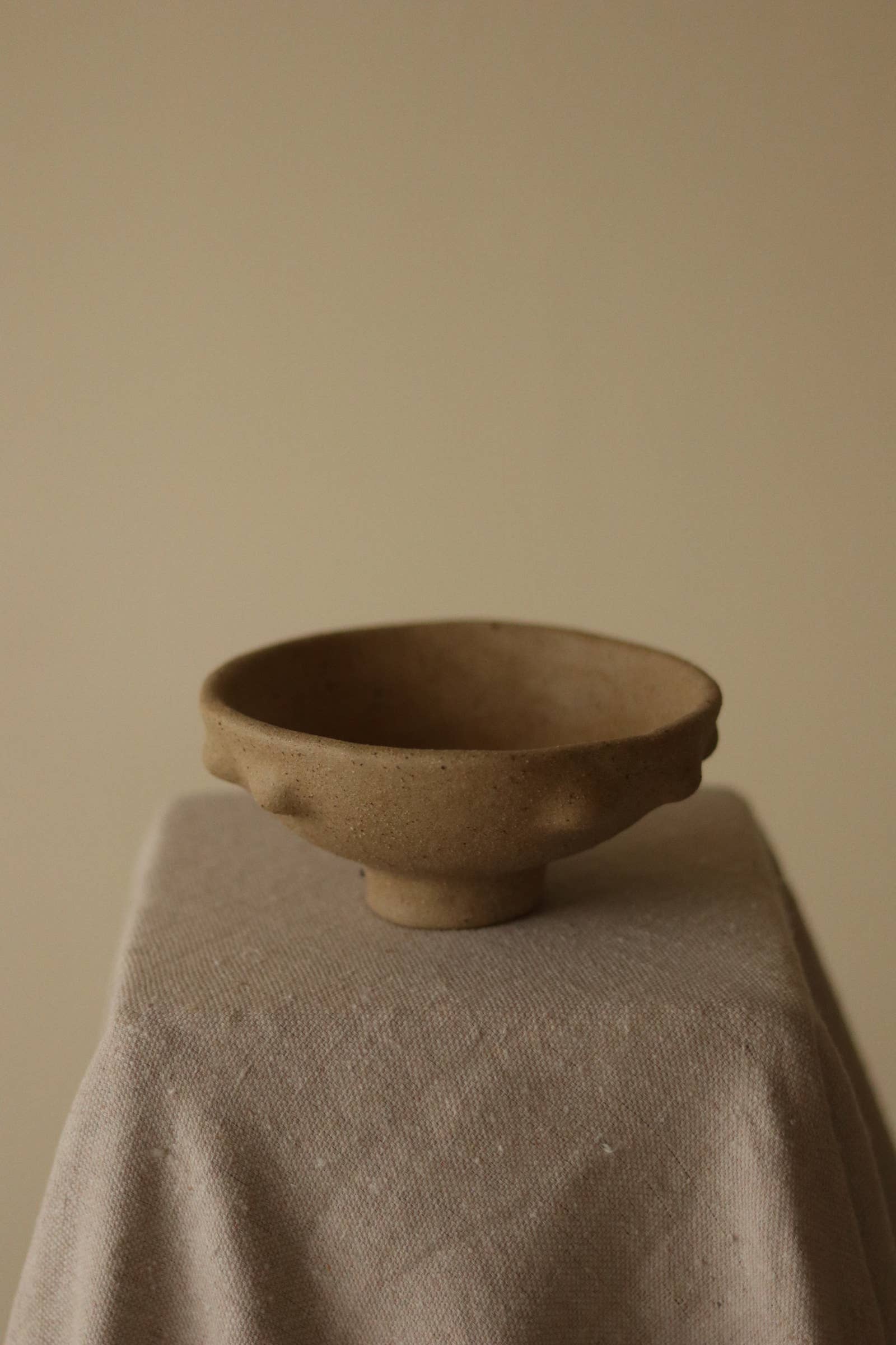 Gathered Earth Fern Ash Glaze Bowl