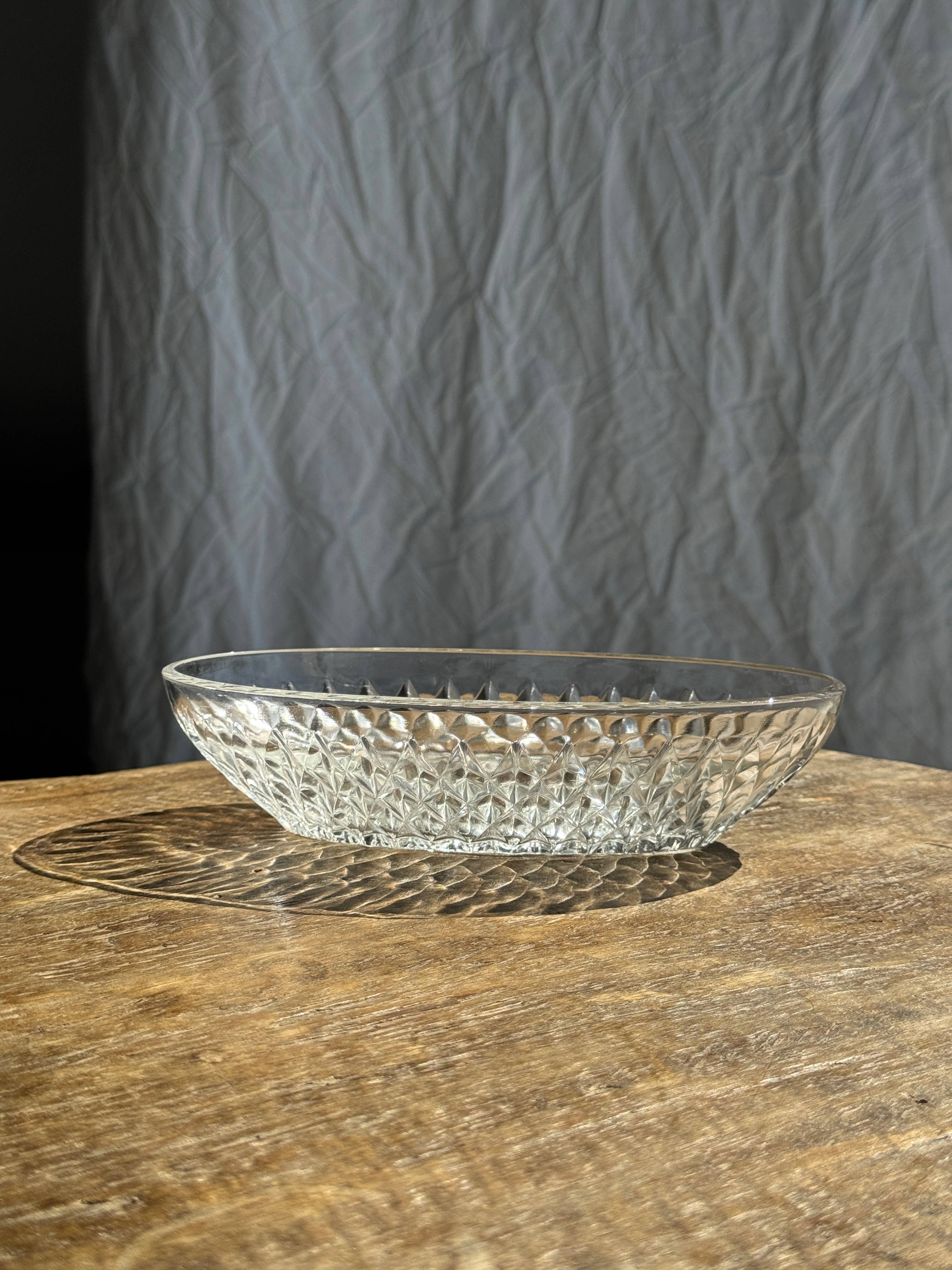 Vintage French Glass Dish no.1