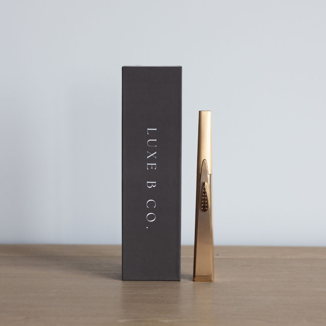 Luxe USB Arc Lighters Gold
