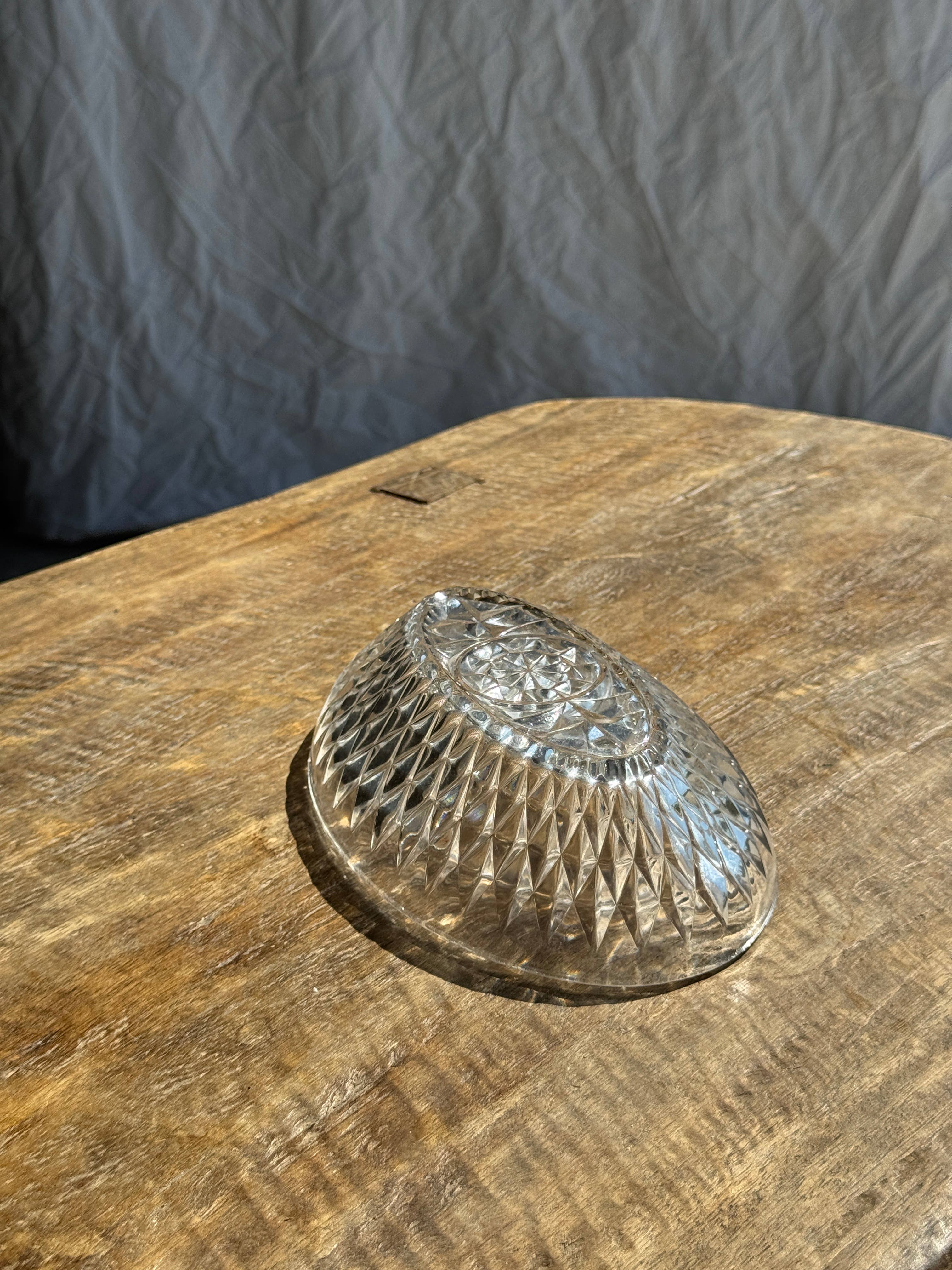 Vintage French Glass Dish no.1