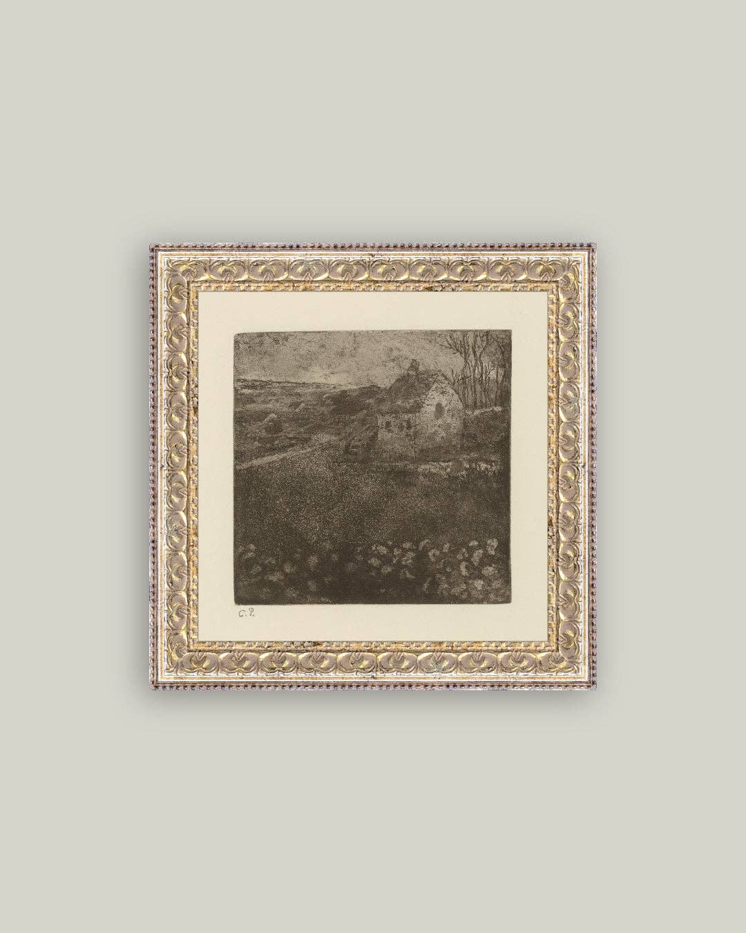 La Masure Framed Antique Art