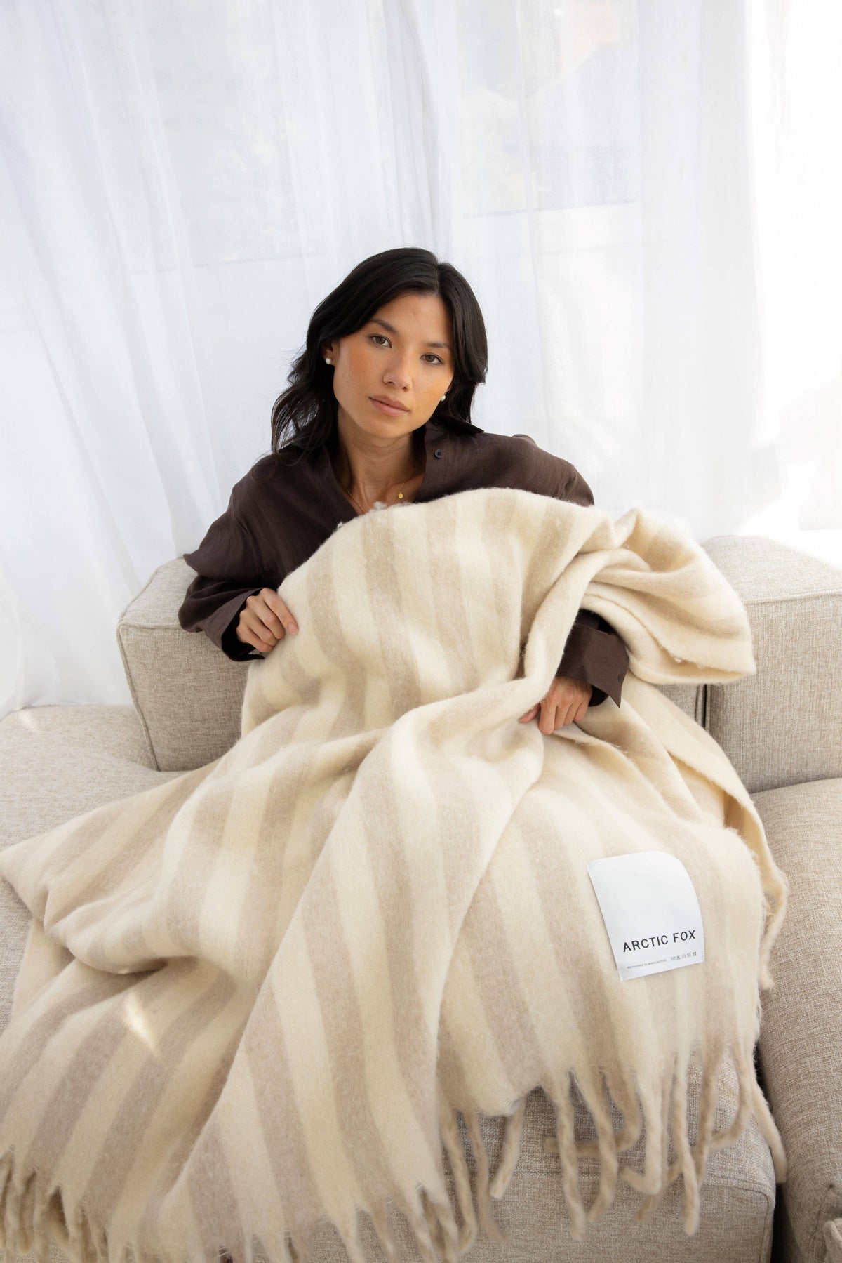 Paloma Wool Stripe Throw